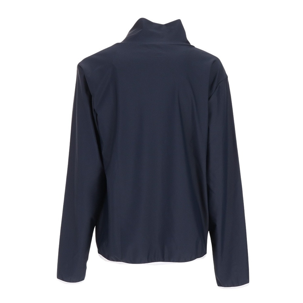 ロキシー（ROXY）（キッズ）ラッシュガード 長袖 フードなし UVカット 子供 ジュニア ミニラッシュジップスタンド 23SUTLY232632YNVY