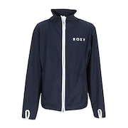 ロキシー（ROXY）（キッズ）ラッシュガード 長袖 フードなし UVカット 子供 ジュニア ミニラッシュジップスタンド 23SUTLY232632YNVY