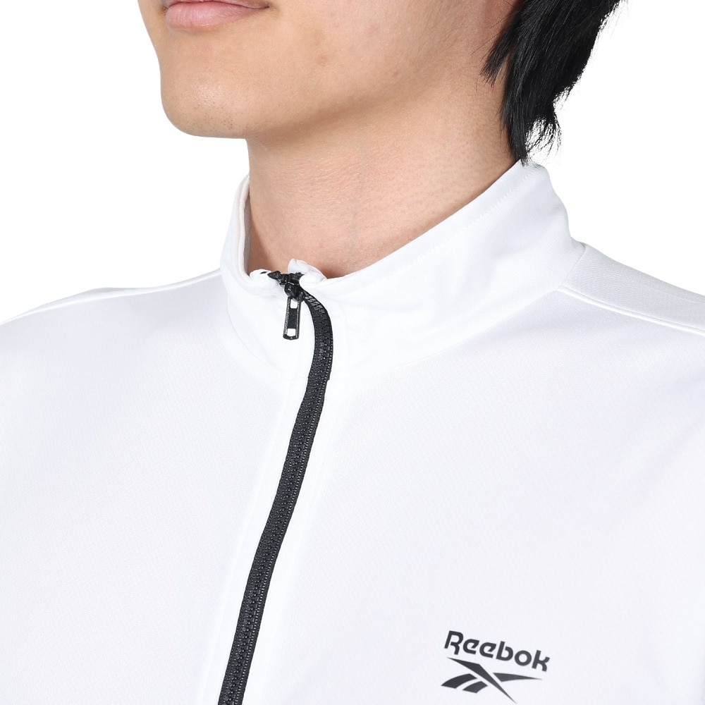 リーボック（REEBOK）（メンズ）ラッシュガード メッシュジャケット 420-768-WT 長袖