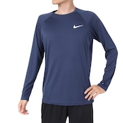 ナイキ（NIKE）（メンズ）ラッシュガード 長袖 メンズ UVカット UPF40+ 紫外線対策 22SS NESSA587 2992035-08
