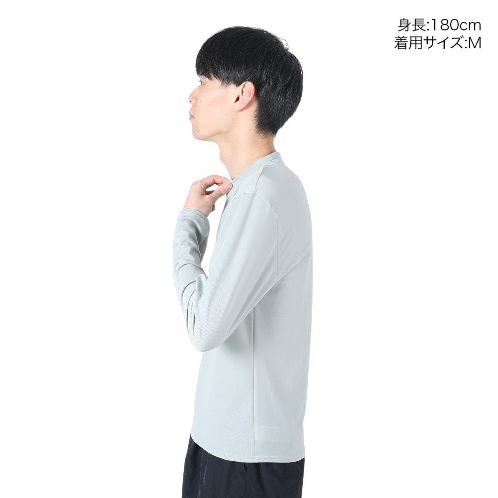 フットマーク（FOOTMARK）（メンズ）ラッシュガード 長袖 プルオーバーTシャツ アクアホール 0241880-18.