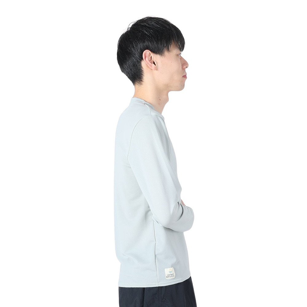 フットマーク（FOOTMARK）（メンズ）ラッシュガード 長袖 プルオーバーTシャツ アクアホール 0241880-18.