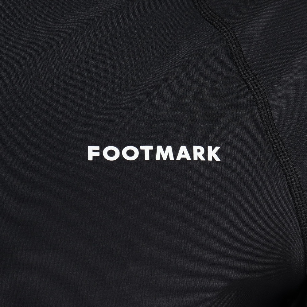フットマーク（FOOTMARK）（メンズ）ラッシュガード 長袖 フルジップ UVカット UPF50+ 紫外線対策 0242301BLK