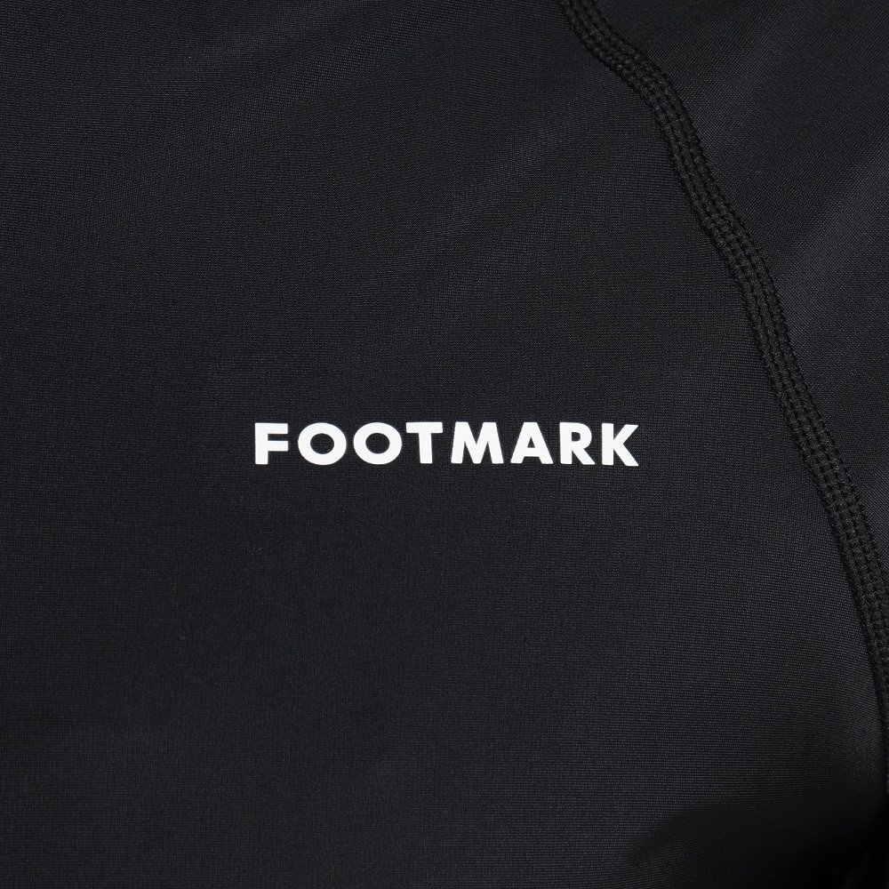 フットマーク（FOOTMARK）（メンズ）ラッシュガード 長袖 フルジップ UVカット UPF50+ 紫外線対策 0242301BLK