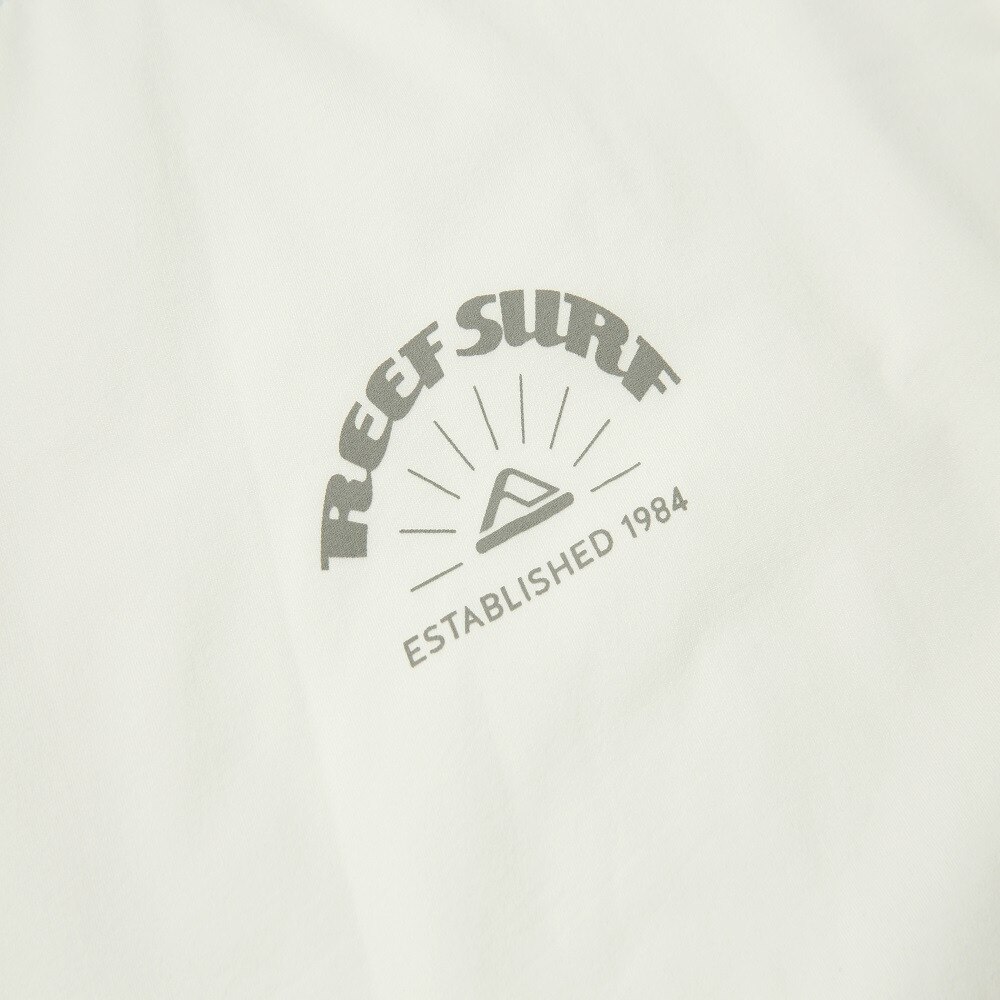 リーフ（REEF）（メンズ）ラッシュガード ロゴ ラッシュ長袖Tシャツ RFTEM2208 WHT