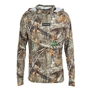 ハーレー（HURLEY）（メンズ）ラッシュガード 長袖 フーディ パーカー メンズ QD REALTREE フーディ 22 CU3956-256 UVカット 紫外線対策 UPF50+