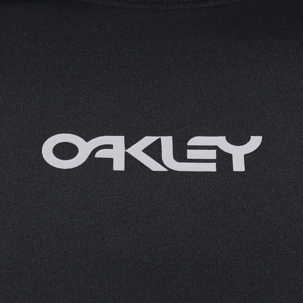 オークリー（OAKLEY）（メンズ）UPF50+ 吸汗速乾 4Way ストレッチ ラッシュガード 長袖 プレッシャー 23.0 FOA405175-02E ブラック