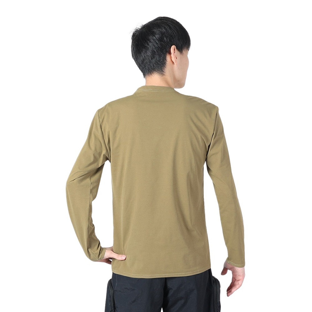 フットマーク（FOOTMARK）（メンズ） ラッシュガード 長袖 プルオーバーTシャツ 速乾 防虫 FOOTMARK NATURAL 3100102-244