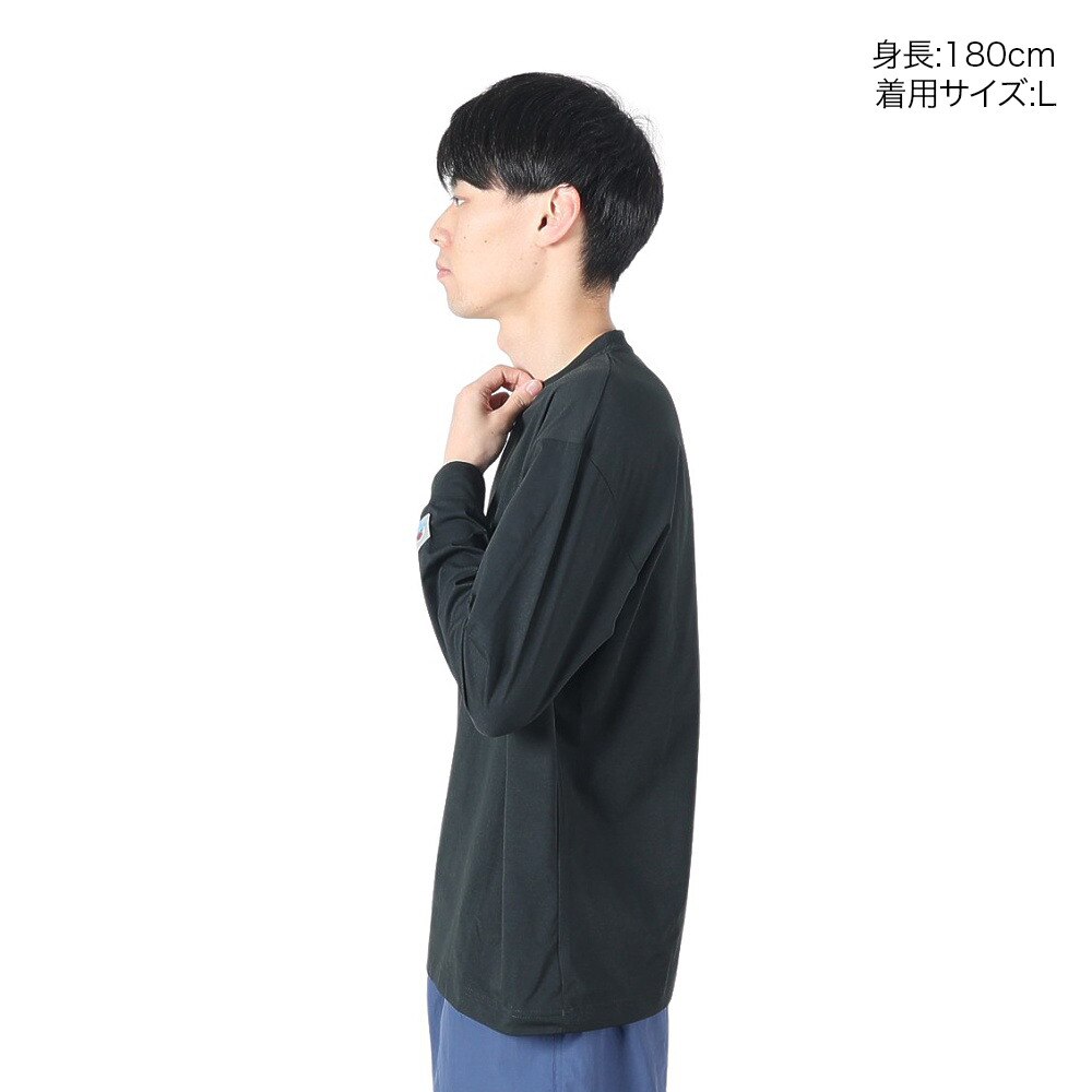 フットマーク（FOOTMARK）（メンズ）ラッシュガード 長袖 プルオーバーTシャツ 防虫&吸水速乾 3100222-09