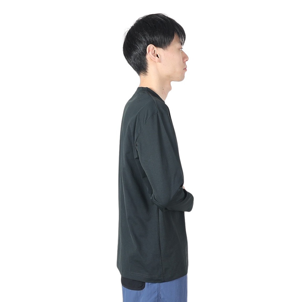 フットマーク（FOOTMARK）（メンズ）ラッシュガード 長袖 プルオーバーTシャツ 防虫&吸水速乾 3100222-09