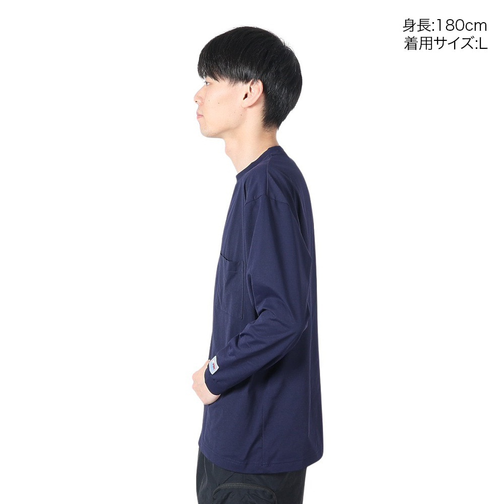 フットマーク（FOOTMARK）（メンズ）ラッシュガード 長袖 プルオーバー メンズ UVカット 水陸両用 吸水速乾 虫よけ 3100222-19