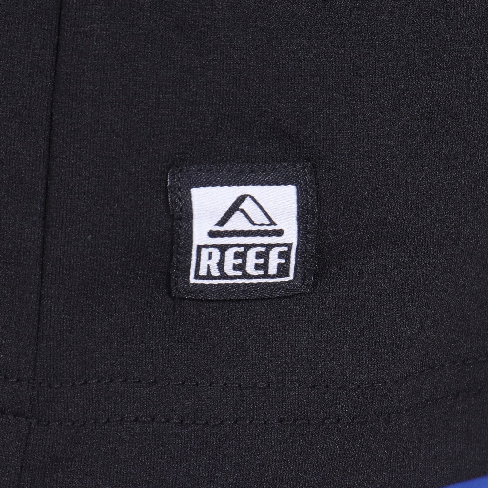 リーフ（REEF）（メンズ）ラッシュガード ロゴ ラッシュ ロングスリーブ Tシャツ RFTEM2320 BLK Mサイズ 長袖