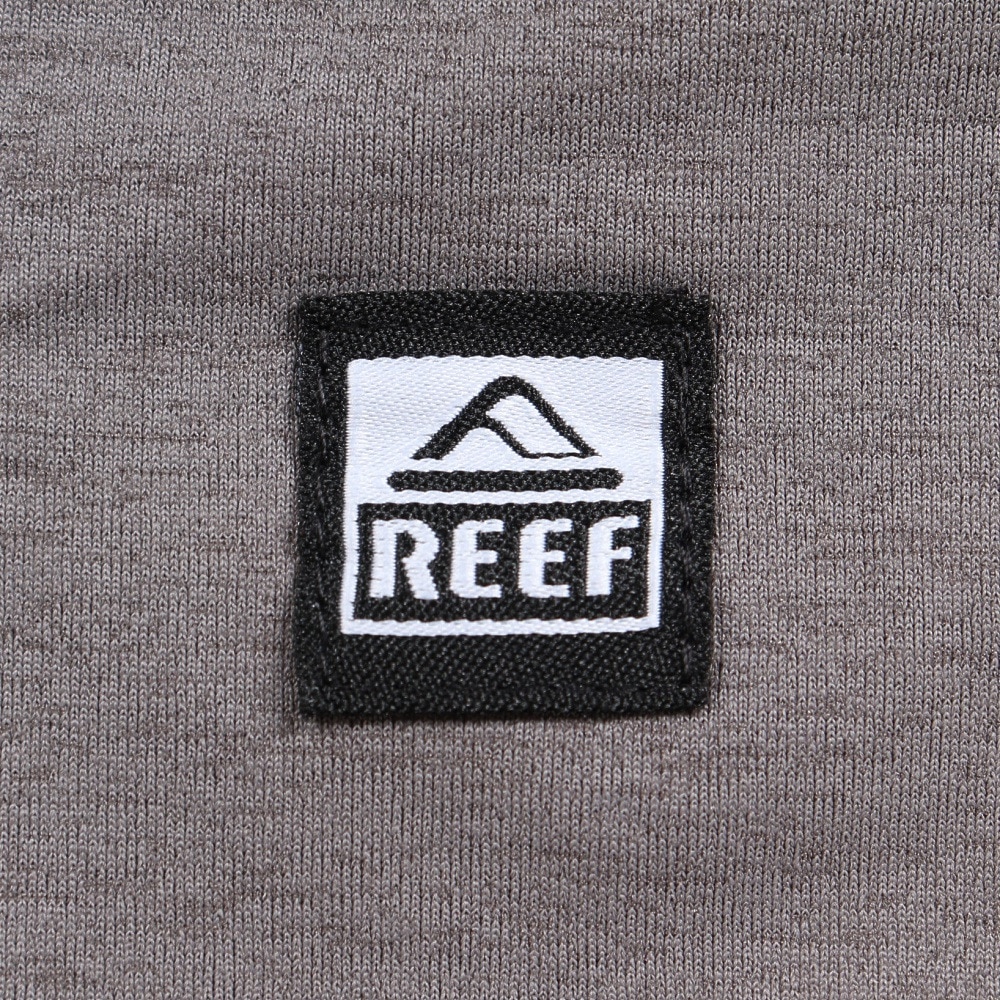 リーフ（REEF）（メンズ）ロゴ 長袖ラッシュガード RFTEM2320 CHARCOAL Lサイズ