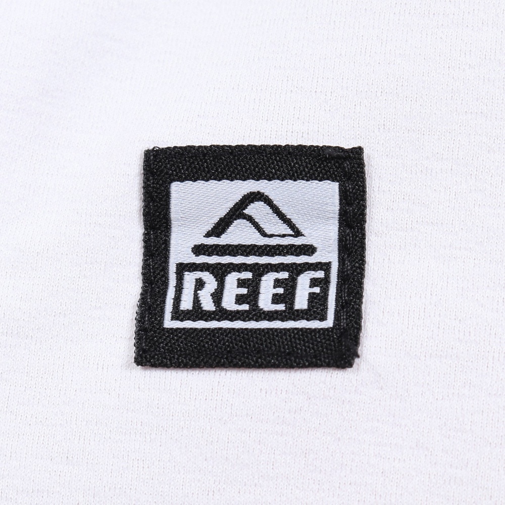 リーフ（REEF）（メンズ）ロゴ 長袖ラッシュガード RFTEM2320 WHT Lサイズ