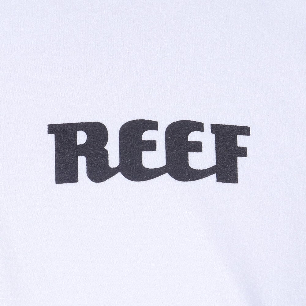 リーフ（REEF）（メンズ）ロゴ 長袖ラッシュガード RFTEM2320 WHT Mサイズ