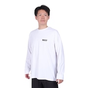 リーフ（REEF）（メンズ）ロゴ 長袖ラッシュガード RFTEM2320 WHT LLサイズ