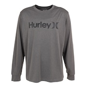 ハーレー（HURLEY）（メンズ）ラッシュガード 長袖 UVカット UPF50+ 紫外線対策 RASH ONE AND ONLY MRG2310033-CGHT