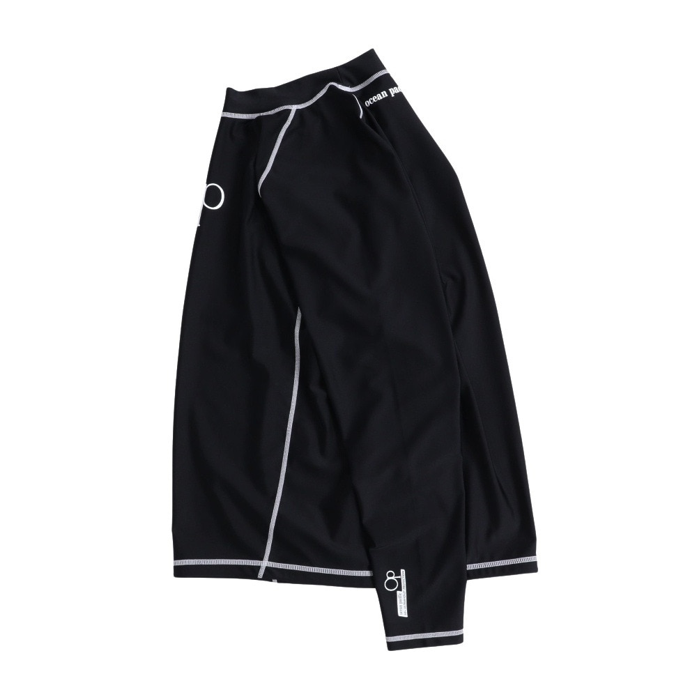 オーシャンパシフィック（Ocean Pacific）（メンズ）ラッシュガード 長袖 ロゴ UVカット 大きいサイズ 5134802BLK