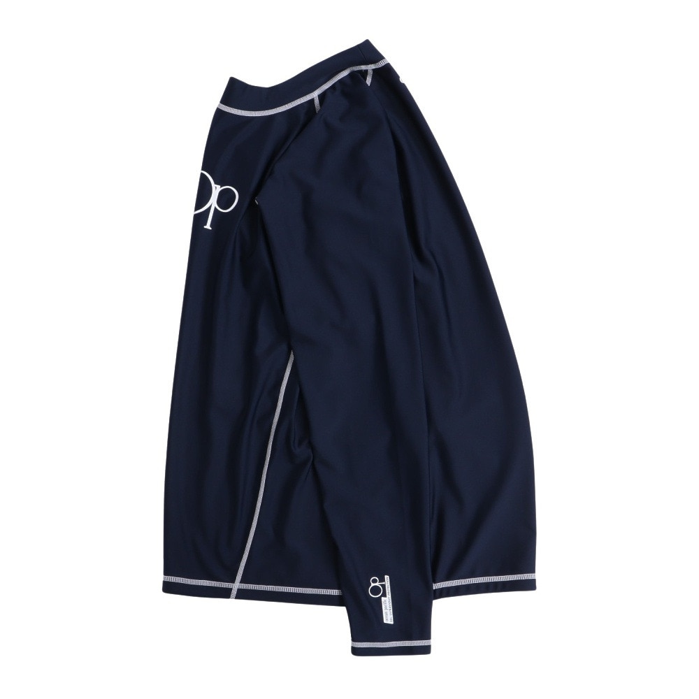 オーシャンパシフィック（Ocean Pacific）（メンズ）ラッシュガード 長袖 ロゴ UVカット 大きいサイズ 5134802NVY