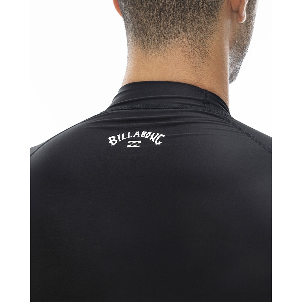 ビラボン（BILLABONG）（メンズ）ラッシュガード 長袖 ハイネック LS BE011851 BLK