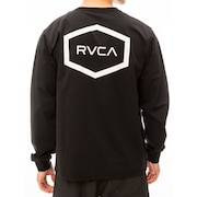 (メンズ)ラッシュガード 長袖 HEX SURF LS BE041801 BLK