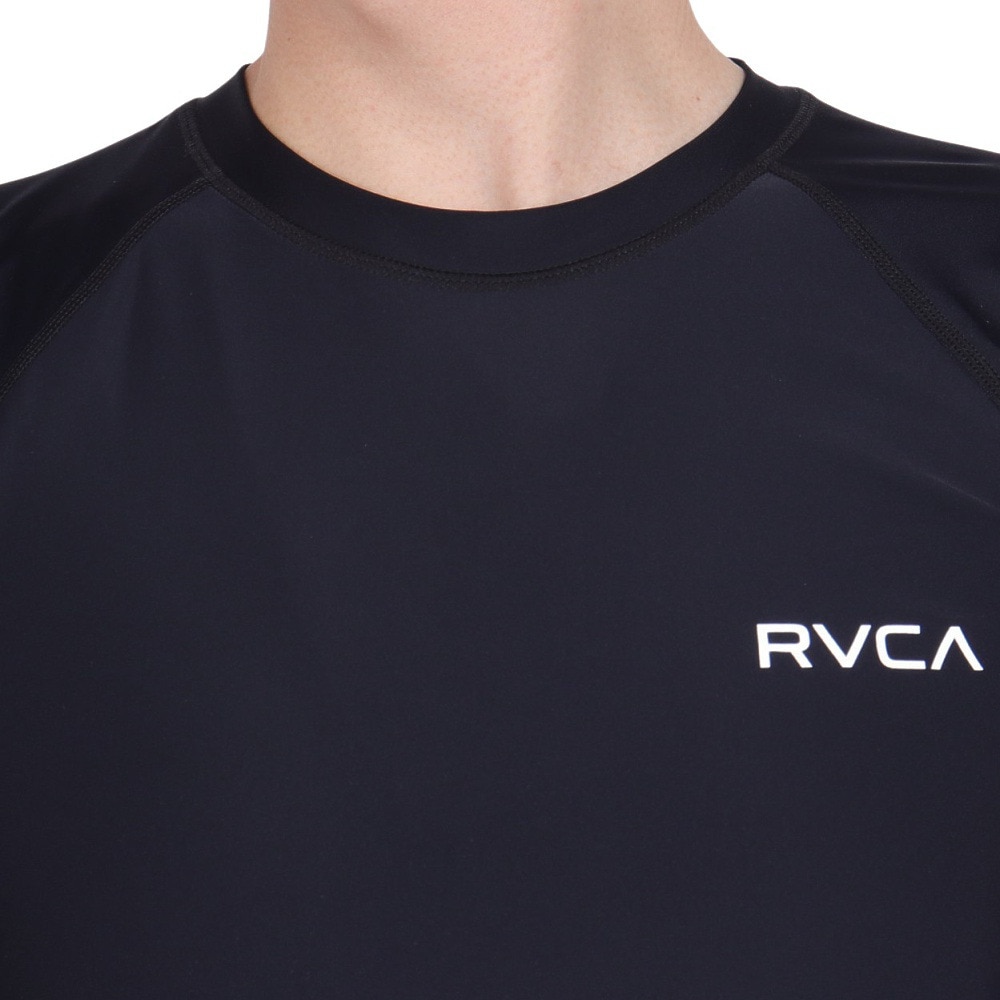 ルーカ（RVCA）（メンズ）ラッシュガード 長袖 ラッシュ BE041862 BLK