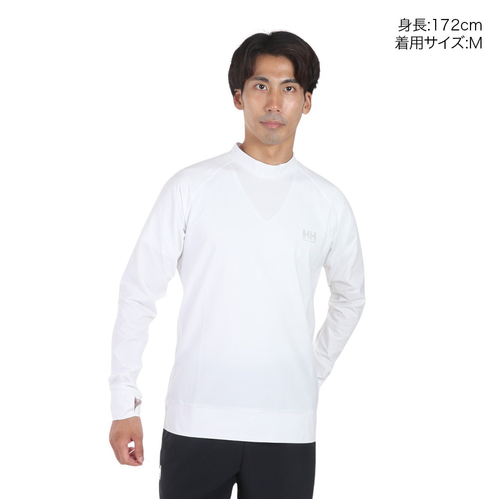 ヘリーハンセン（HELLY HANSEN）（メンズ、レディース）長袖ラッシュガード HH82407 CW