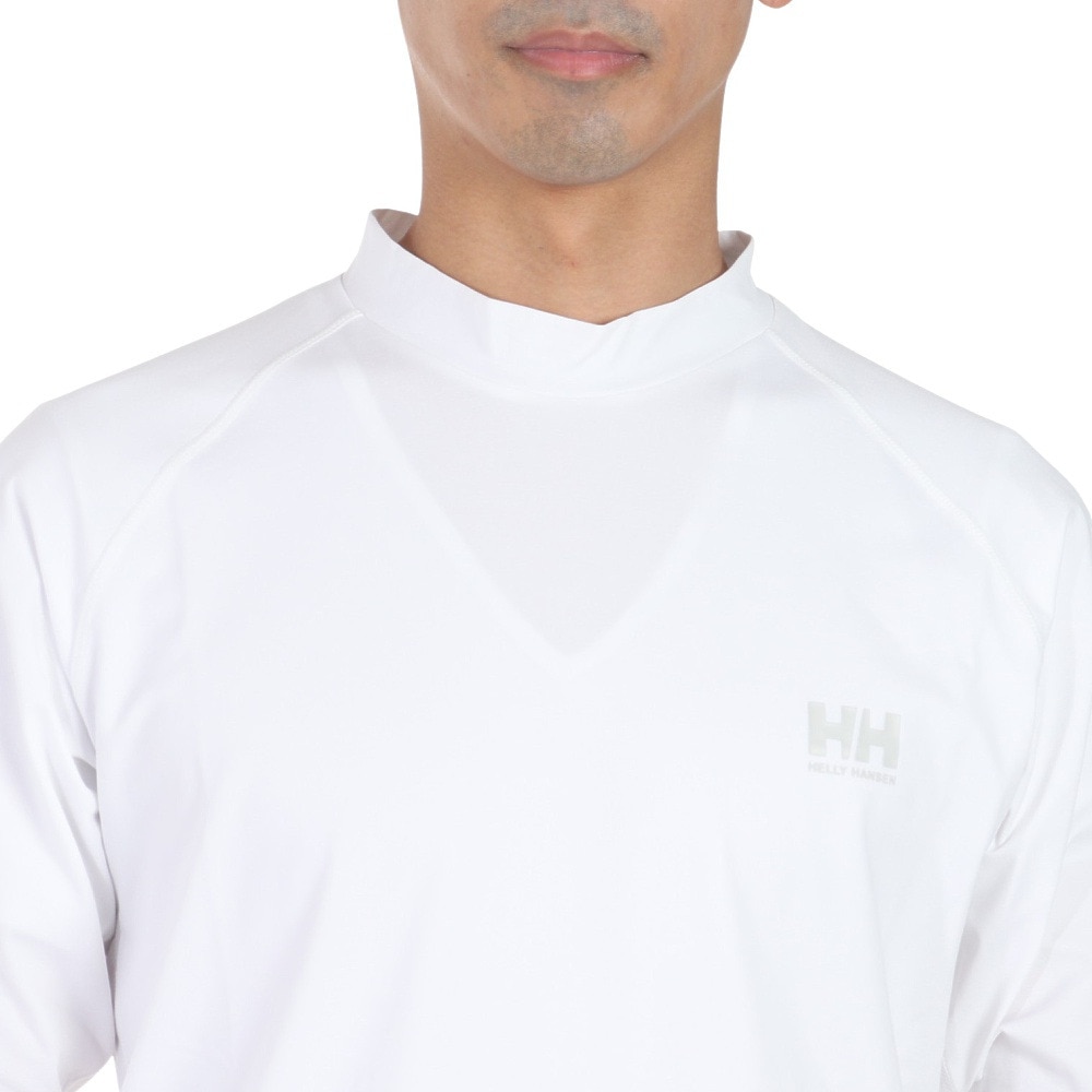 ヘリーハンセン（HELLY HANSEN）（メンズ、レディース）長袖ラッシュガード HH82407 CW