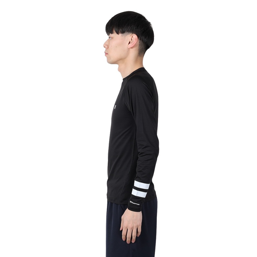 ハーレー（HURLEY）（メンズ）PHNTM RASH BP COMP 長袖ラッシュガード 24 MRG2310039-BLK