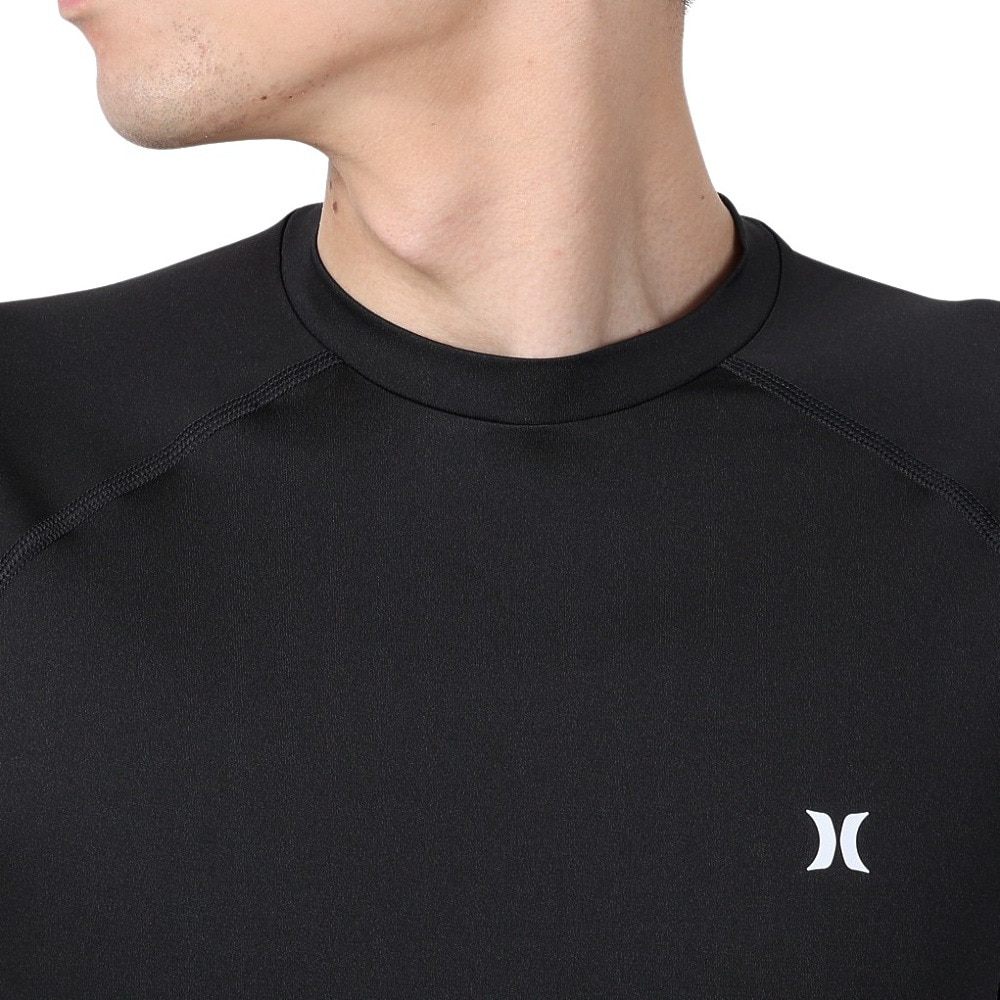 ハーレー（HURLEY）（メンズ）PHNTM RASH BP COMP 長袖ラッシュガード 24 MRG2310039-BLK