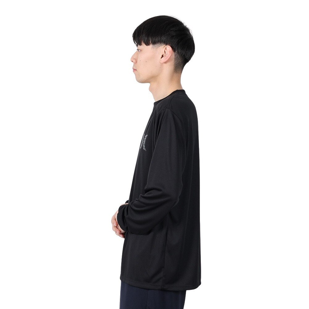 ハーレー（HURLEY）（メンズ）ラッシュガード RASH LEO OAO 長袖Tシャツ 24 MRG2411029-BLK