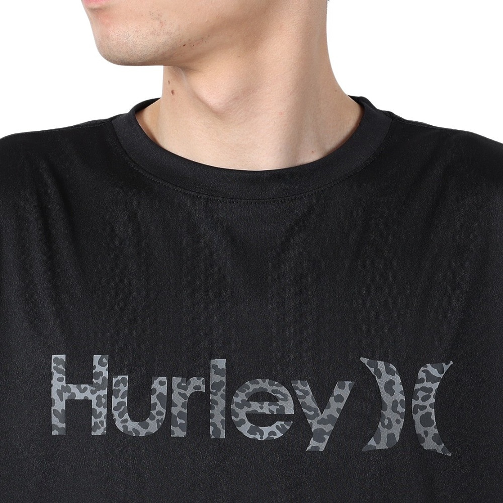 ハーレー（HURLEY）（メンズ）ラッシュガード RASH LEO OAO 長袖Tシャツ 24 MRG2411029-BLK
