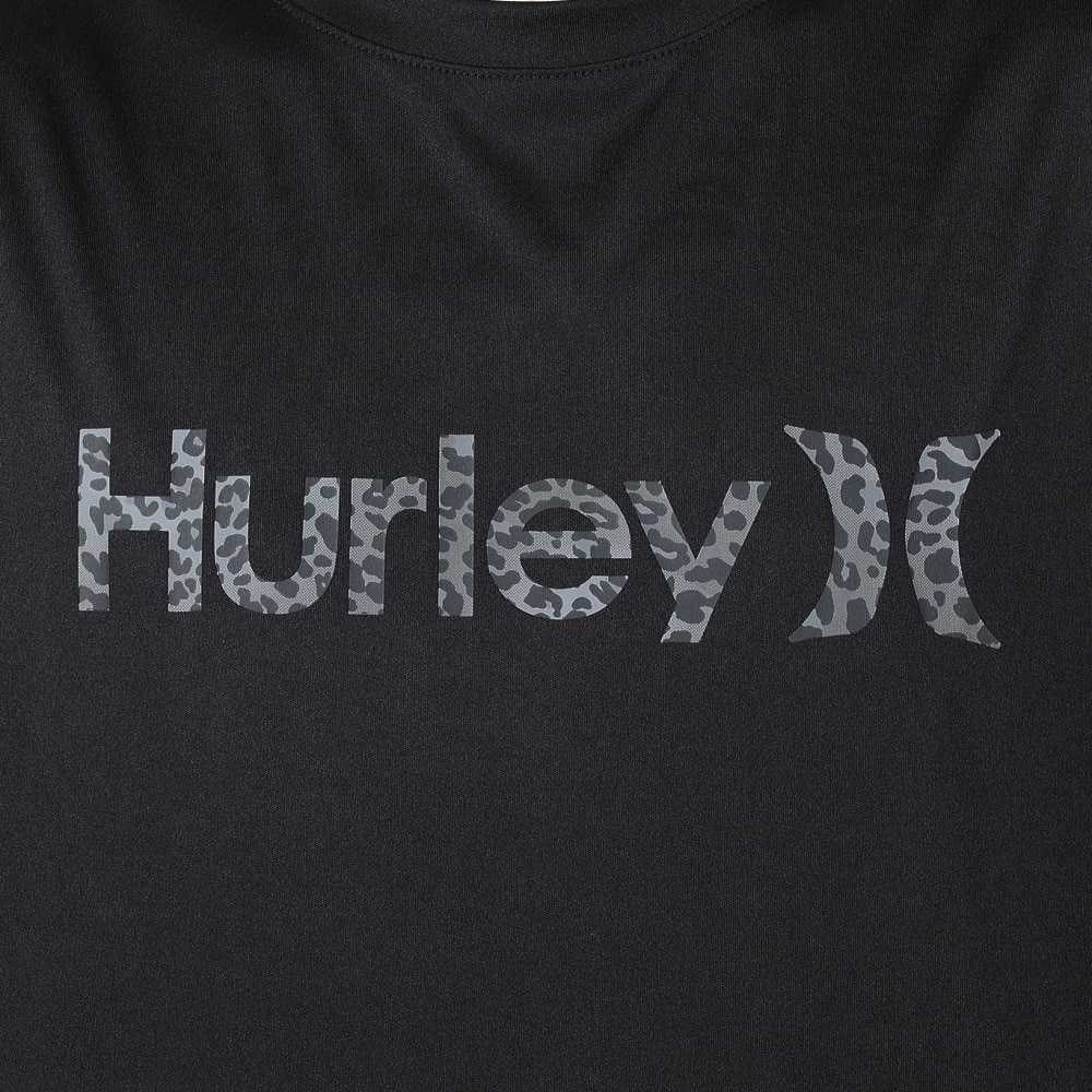 ハーレー（HURLEY）（メンズ）ラッシュガード RASH LEO OAO 長袖Tシャツ 24 MRG2411029-BLK