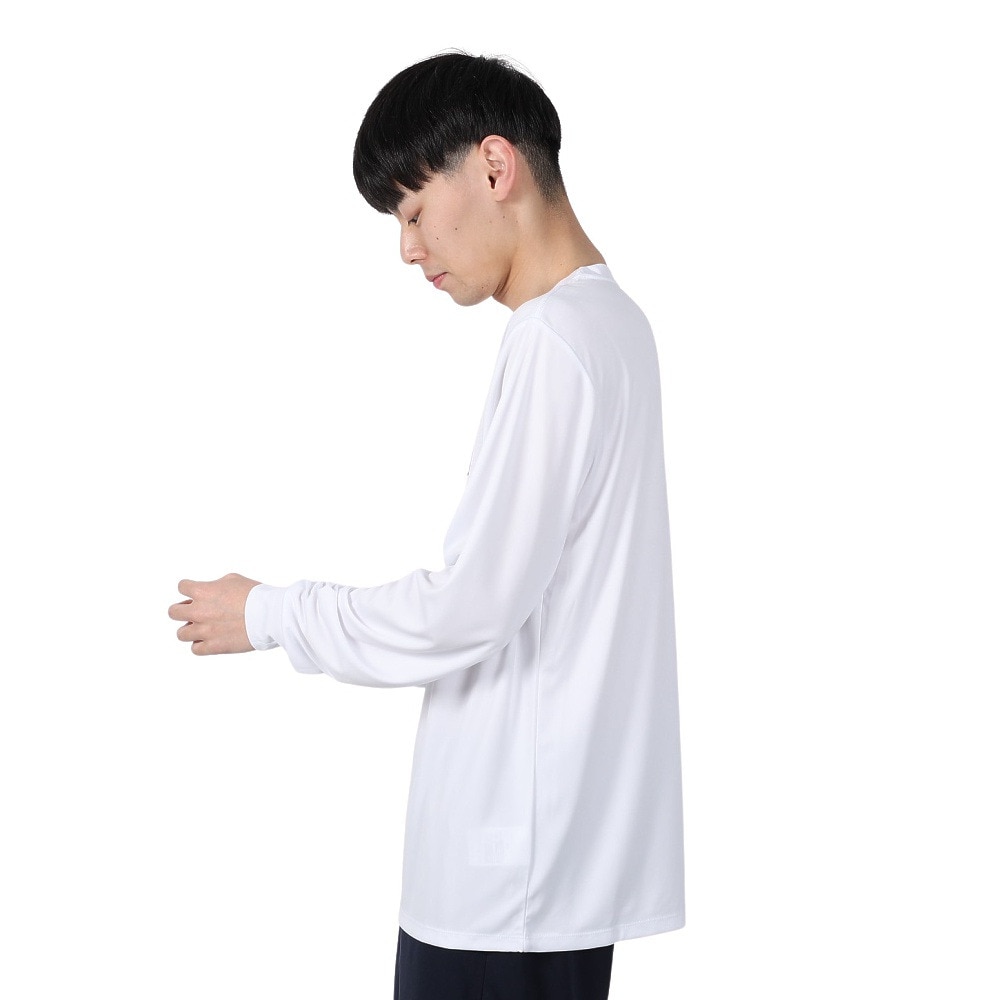 ハーレー（HURLEY）（メンズ）ラッシュガード RASH LEO OAO 長袖Tシャツ 24 MRG2411029-WHT