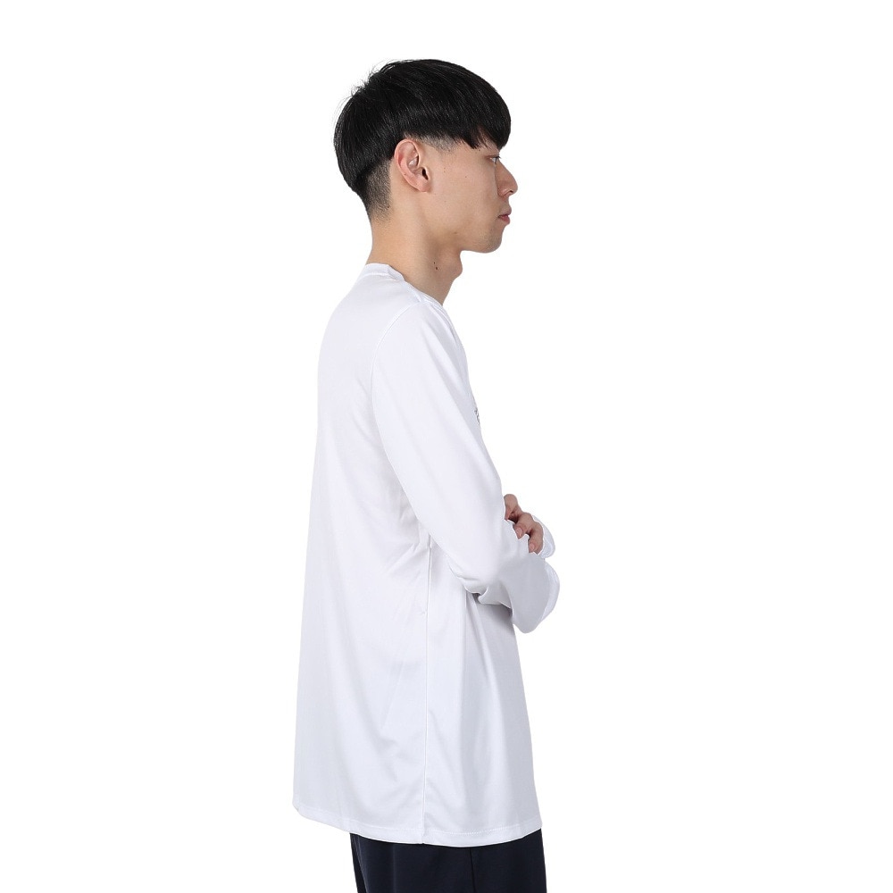 ハーレー（HURLEY）（メンズ）ラッシュガード RASH LEO OAO 長袖Tシャツ 24 MRG2411029-WHT