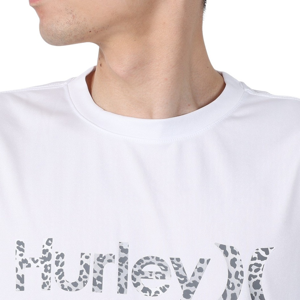 ハーレー（HURLEY）（メンズ）ラッシュガード RASH LEO OAO 長袖Tシャツ 24 MRG2411029-WHT