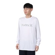 (メンズ)ラッシュガード RASH LEO OAO 長袖Tシャツ 24 MRG2411029-WHT