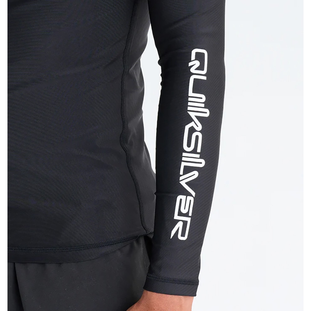 クイックシルバー（Quiksilver）（メンズ）ラッシュガード 長袖 ALL TIME LR ラッシュガード 25SPQLY251001BLK1