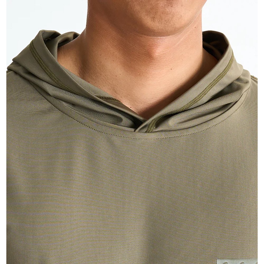 クイックシルバー（Quiksilver）（メンズ）ラッシュガード 長袖 OMNI BOX HOODIE ラッシュガード 25SPQLY251006OLV