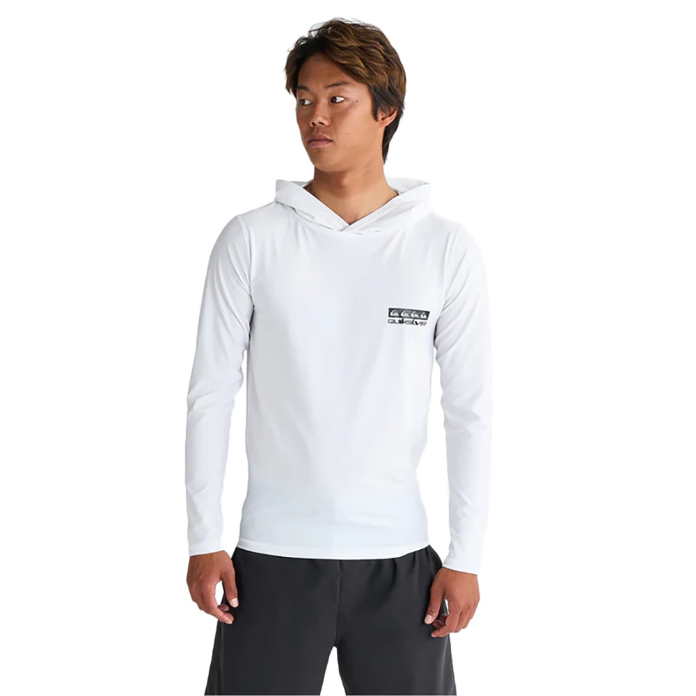 QuiksilverbVK[h  OMNI BOX HOODIE bVK[h 25SPQLY251006WHTk10