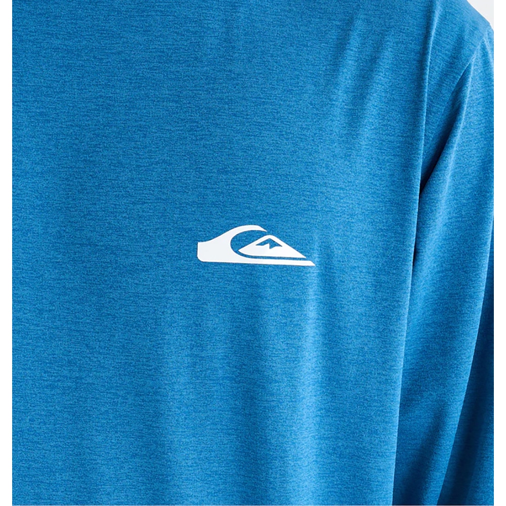 クイックシルバー（Quiksilver）（メンズ）ラッシュガード 長袖 BIG CLICKER ロングスリーブ サーフTシャツ ラッシュガード 25SPQLY251010BLU