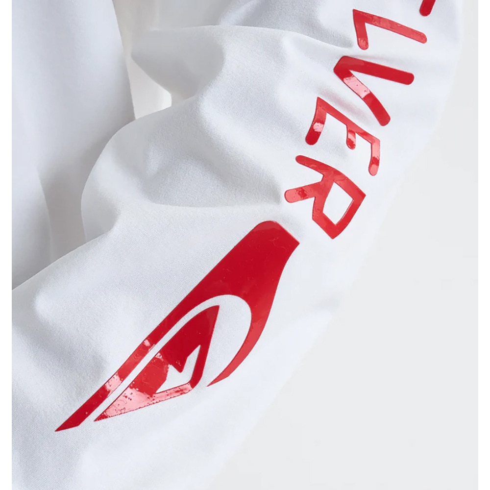 クイックシルバー（Quiksilver）（メンズ）ラッシュガード 長袖 BIG CLICKER ロングスリーブ サーフTシャツ ラッシュガード 25SPQLY251010WHT