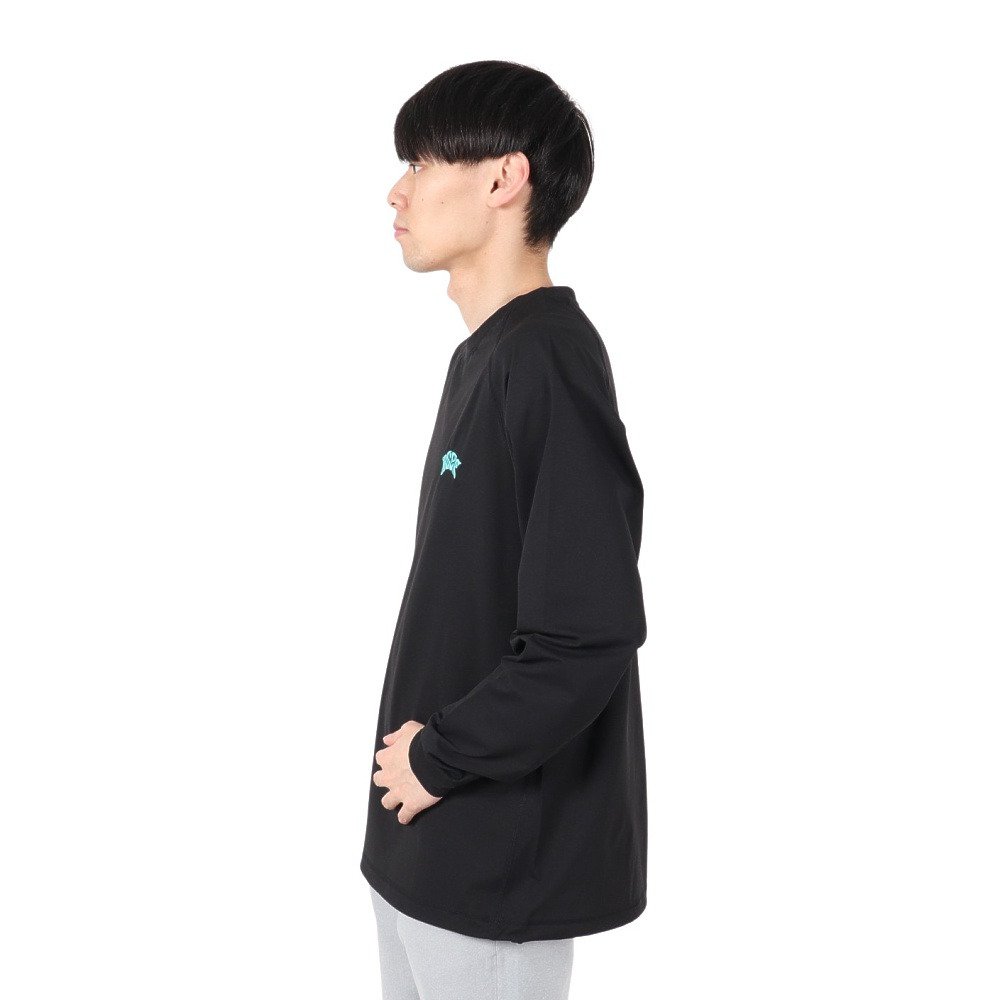リーフ（REEF）（メンズ）ラッシュガード 長袖 ブラック Tシャツ RFTEM2520-BK/AQ