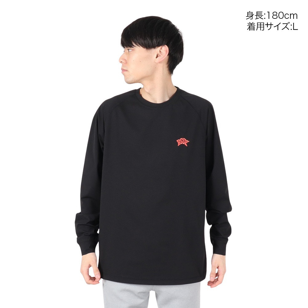 リーフ（REEF）（メンズ）ラッシュガード 長袖 ブラック Tシャツ RFTEM2520-BK/CR