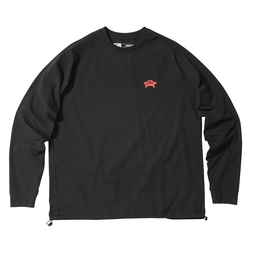 リーフ（REEF）（メンズ）ラッシュガード 長袖 ブラック Tシャツ RFTEM2520-BK/CR