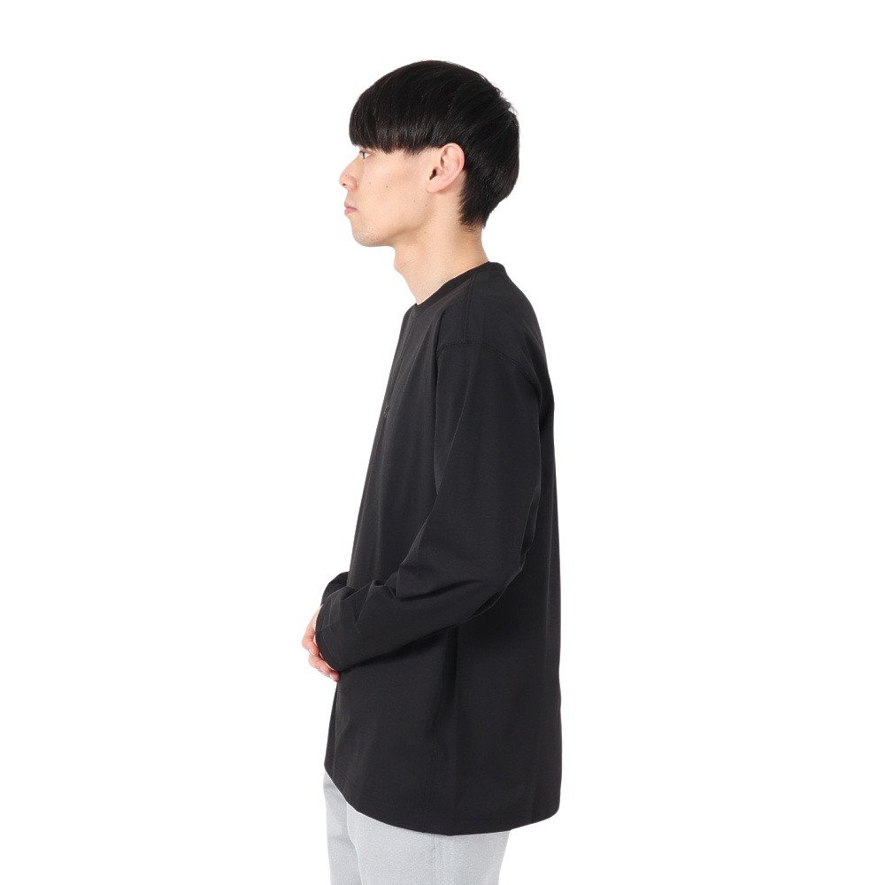 リーフ（REEF）（メンズ）ラッシュガード 長袖 ロゴ Tシャツ RFTEM2524-BLK