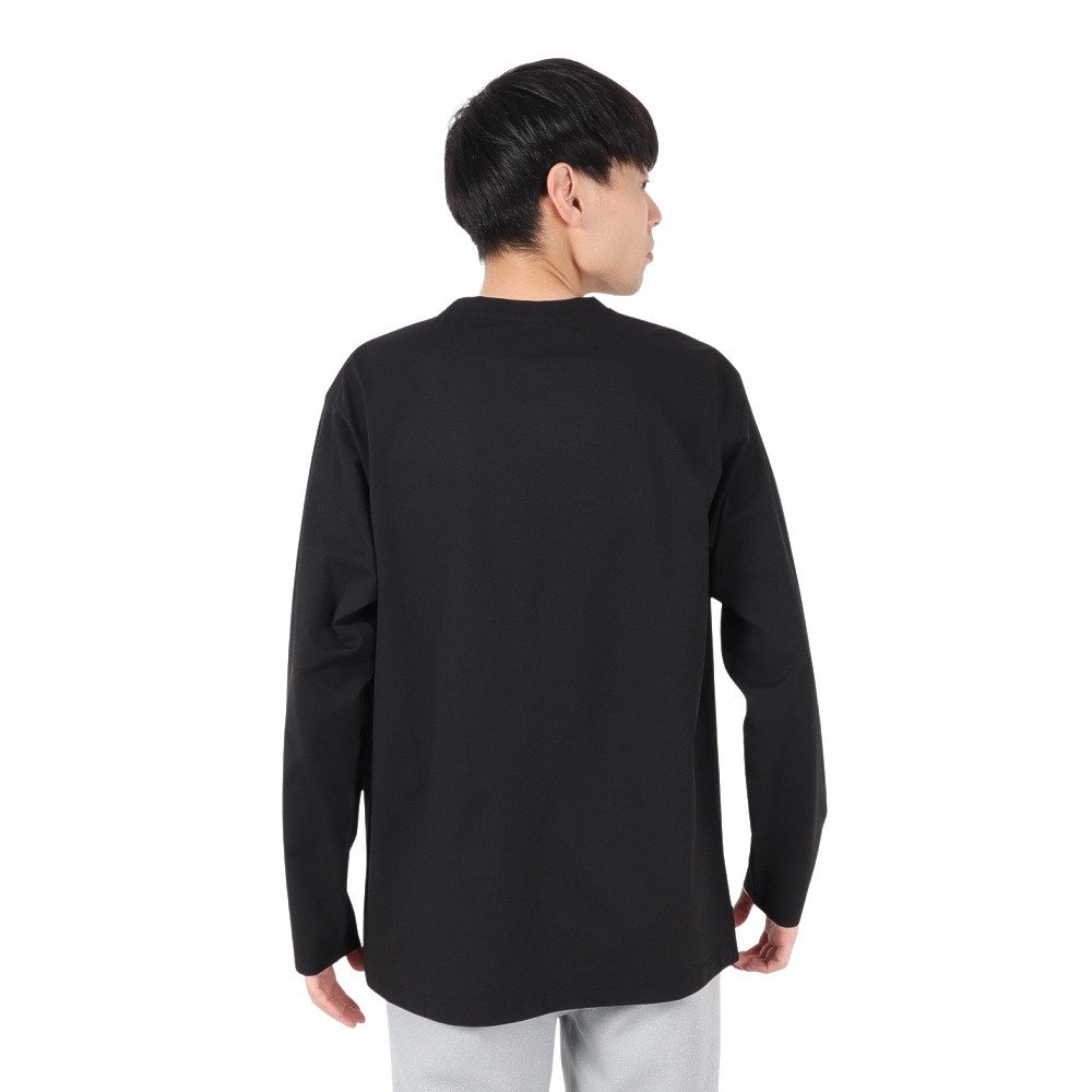 リーフ（REEF）（メンズ）ラッシュガード 長袖 ロゴ Tシャツ RFTEM2524-BLK