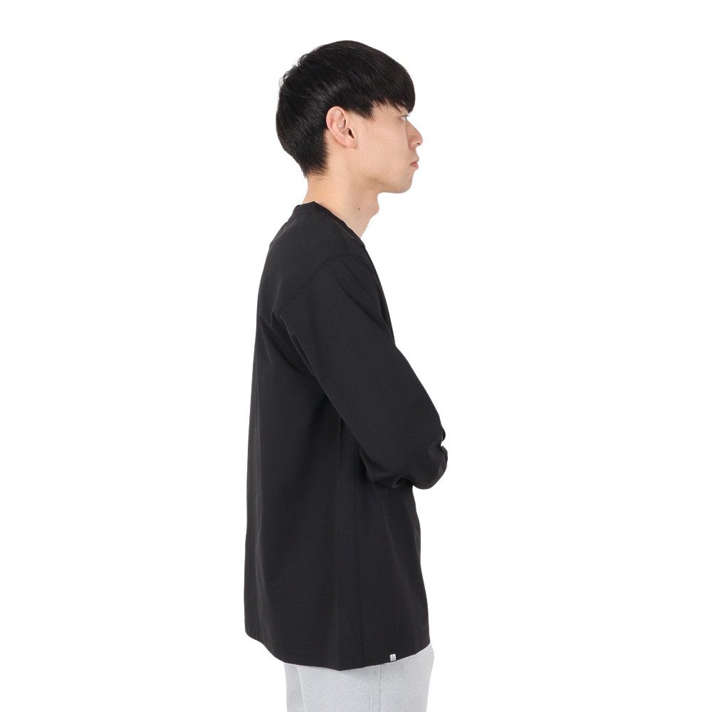 リーフ（REEF）（メンズ）ラッシュガード 長袖 ロゴ Tシャツ RFTEM2524-BLK