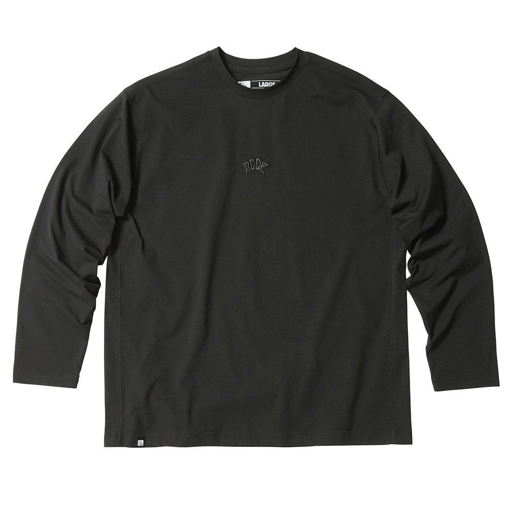 リーフ（REEF）（メンズ）ラッシュガード 長袖 ロゴ Tシャツ RFTEM2524-BLK