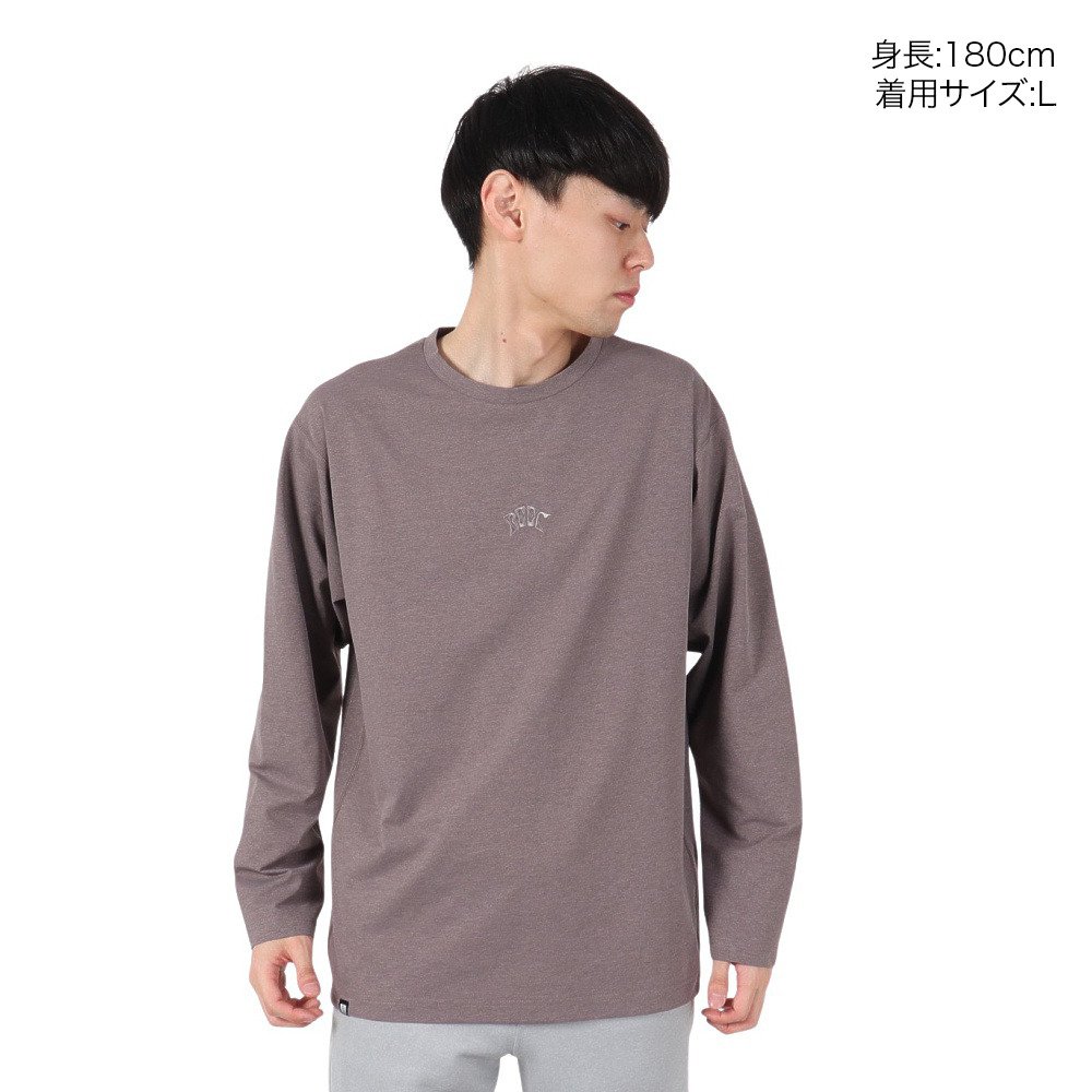 リーフ（REEF）（メンズ）ラッシュガード 長袖 ロゴ Tシャツ RFTEM2524-GRG